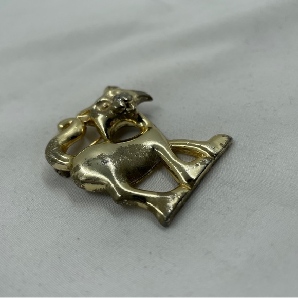 Vintage Cat Brooch Pin - Picture 2 of 3